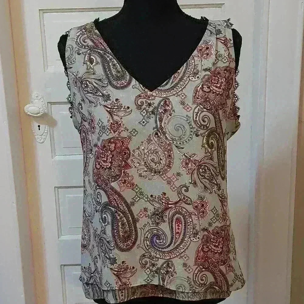 White House Black Market blouse  K0273